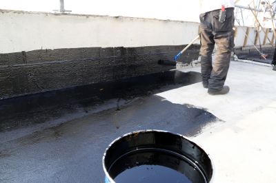 Finished Flat Roofs with Waterproofing