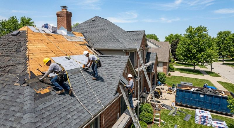 Leaky Roof Replacement in Boston, MA