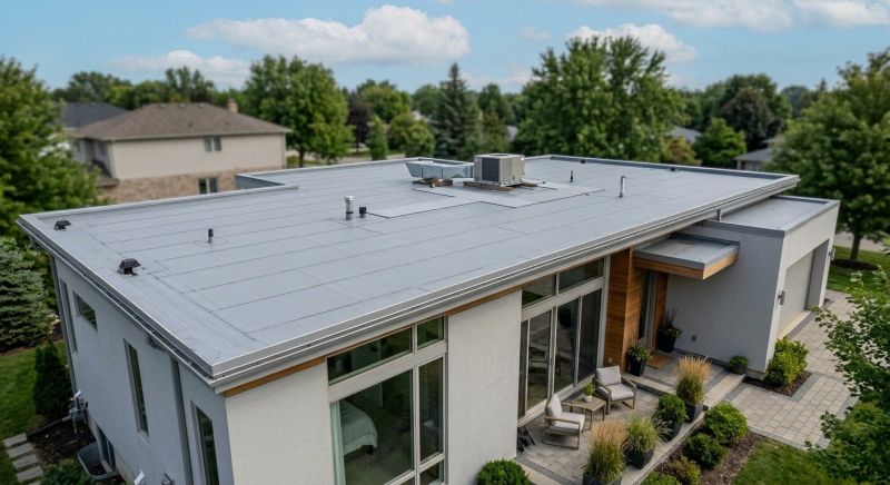 Single Ply Roof Installation in Fredericksburg, VA