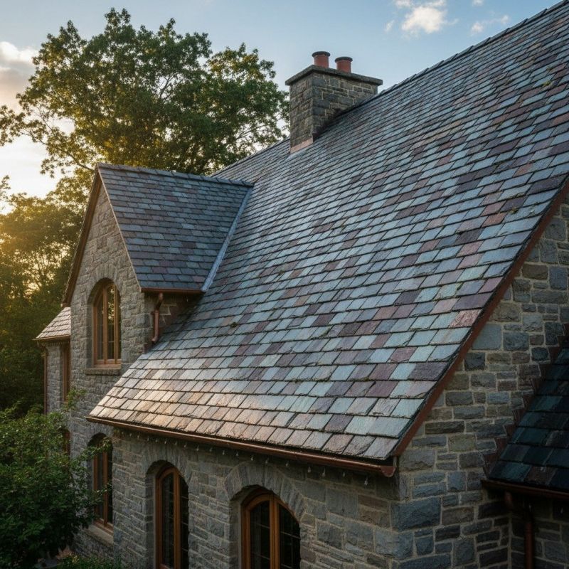 Slate Roof Replacement in Fredericksburg, VA