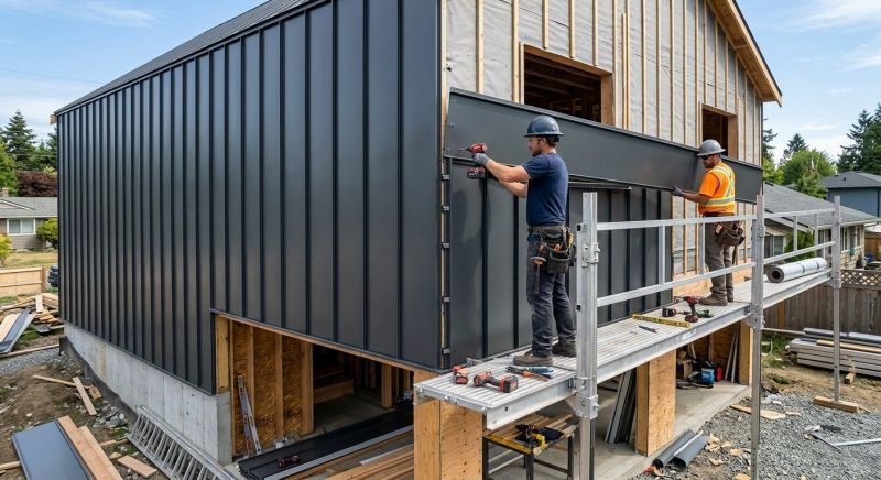 Steel Cladding Installation in Fairfield County, CT