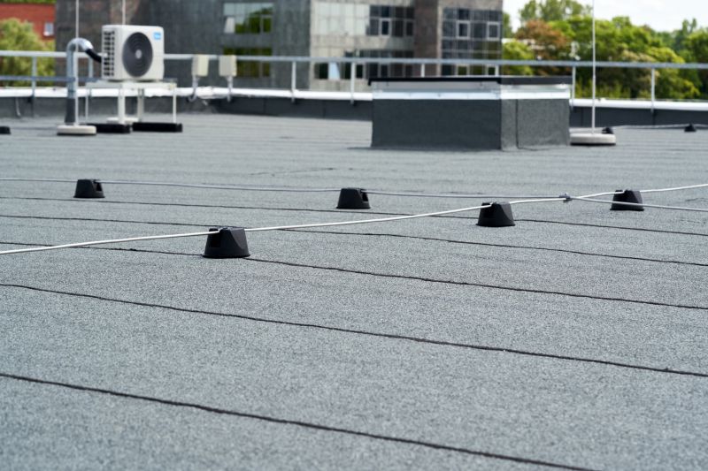 A flat roof provides additional usable space on top of your building